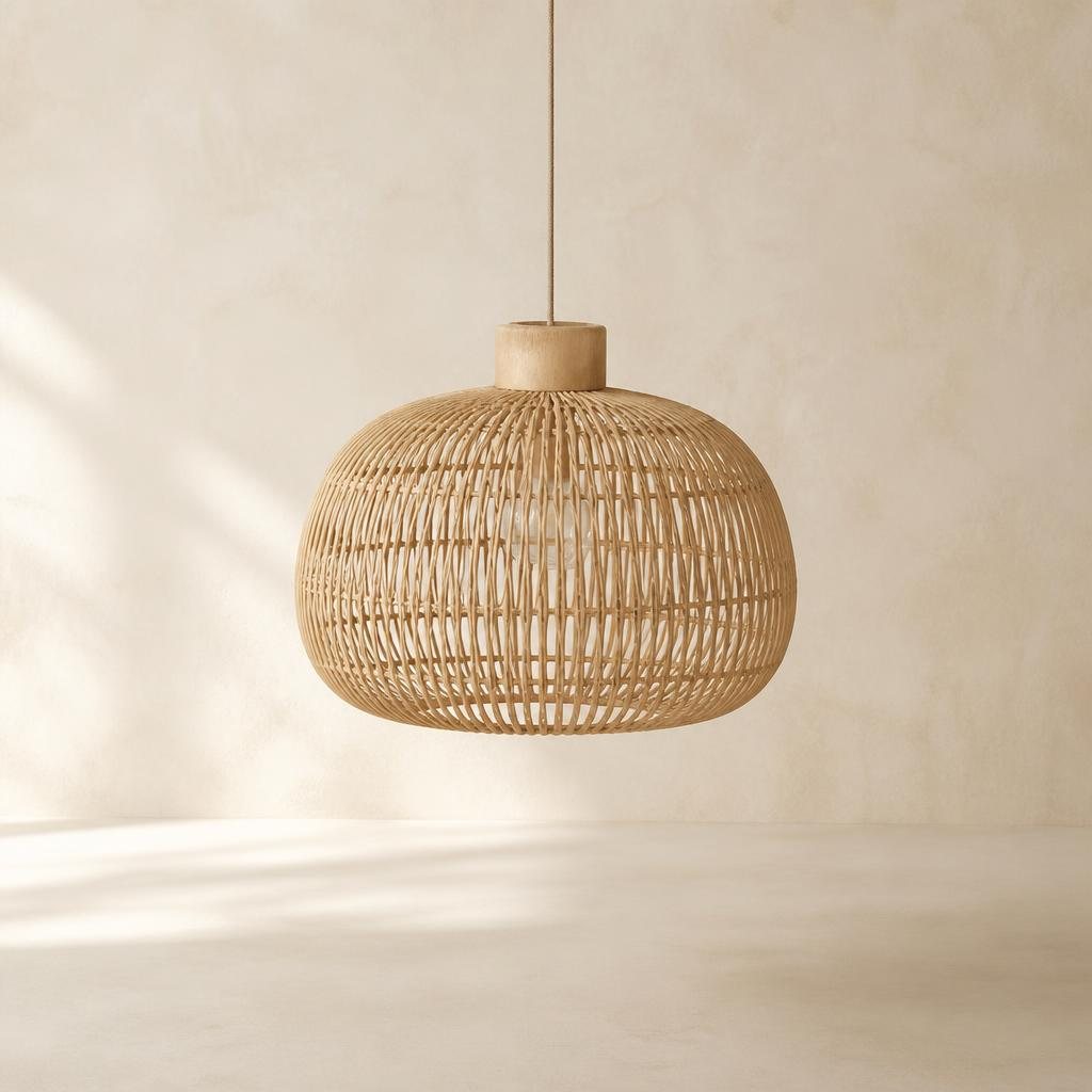 Rattan Pendant Light